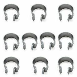 Coupon 🥰 AZUSA (10) 1" Throttle & Brake Cable Clamps - Vintage Mini Bike Go Kart Drift Trike 🎁