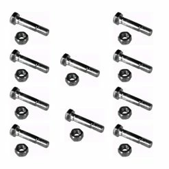 Best deal 🎉 Rotary Corp (10) Shear Pins & Nuts For MTD 710-0890 7100890A 910-0890 400 500 600 700 Series ⭐