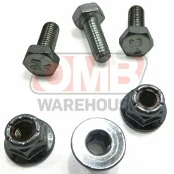 Outlet ✔️ OMB Warehouse (6) Pack Shear Pins Bolts Locking Nuts For Honda HS1132 HS928 HS828 HS724 HS624 ❤️