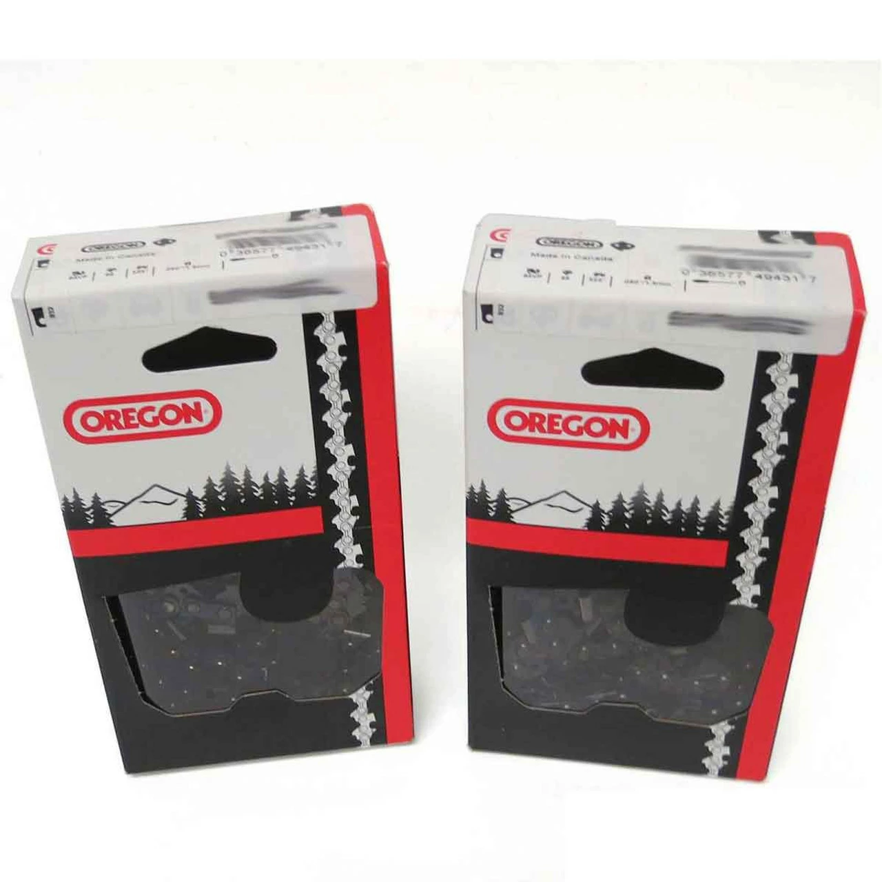 Hot Sale π (2) Loops 20" Bar Oregon Chain 72V072G .050 Gauge 3/8" Pitch - 72 Drive Links π