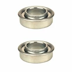 Promo 🌟 Rotary Corp (2) Flanged Ball Bearings 5/8" ID X 1-3/8" OD 45-058 😉