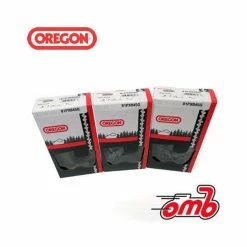 New 🌟 (3) Loops 12" Bar Oregon Chain 91PX045G .050 Gauge 3/8" Pitch Low Kickback 🥰