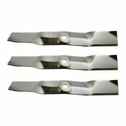 Best Pirce 😀 Rotary Corp Set Of (3) Blades John Deere 17" X .800" Replaces: JOHN DEERE M145476 JOHN DEERE M127500 WINDS 👏