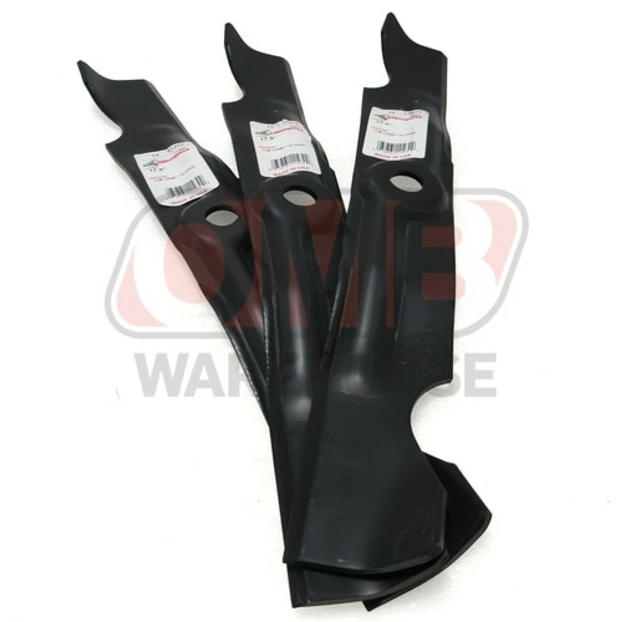 Promo π€© Rotary Corp Set Of (3) Blades 17.9" W/round Center Cub Cadet Replaces: CUB CADET 742-04068 CUB CADET 942-04068 CUB β - Image 2