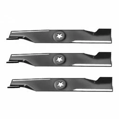 Flash Sale 😀 Rotary Corp Set Of (3) Blades Ayp 16-5/8"X5 Point Star High-Lift Replaces: AYP/ROPER/SEARS 173920 AYP/ROPER/SEARS 180054 ⭐
