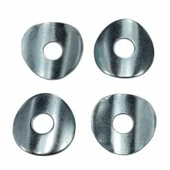 Promo ✔️ OMB Warehouse Set Of (4) Zinc-Plated Steel Curved Washers 7/8" Tube OD 5/16" Mini Bike Go Kart 🌟