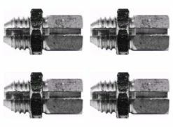 Best deal 🥰 Rotary Corp (4) Replacement Throttle Cable Adjusters - Vintage Mini Bike Grip Ferrules 💯