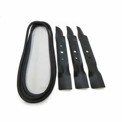 Best deal ⌛ OMB Warehouse 48" Deck Kit Belt & Blades Fits John Deere GY21087 L120 L130 Scotts L2048 L2548 😍